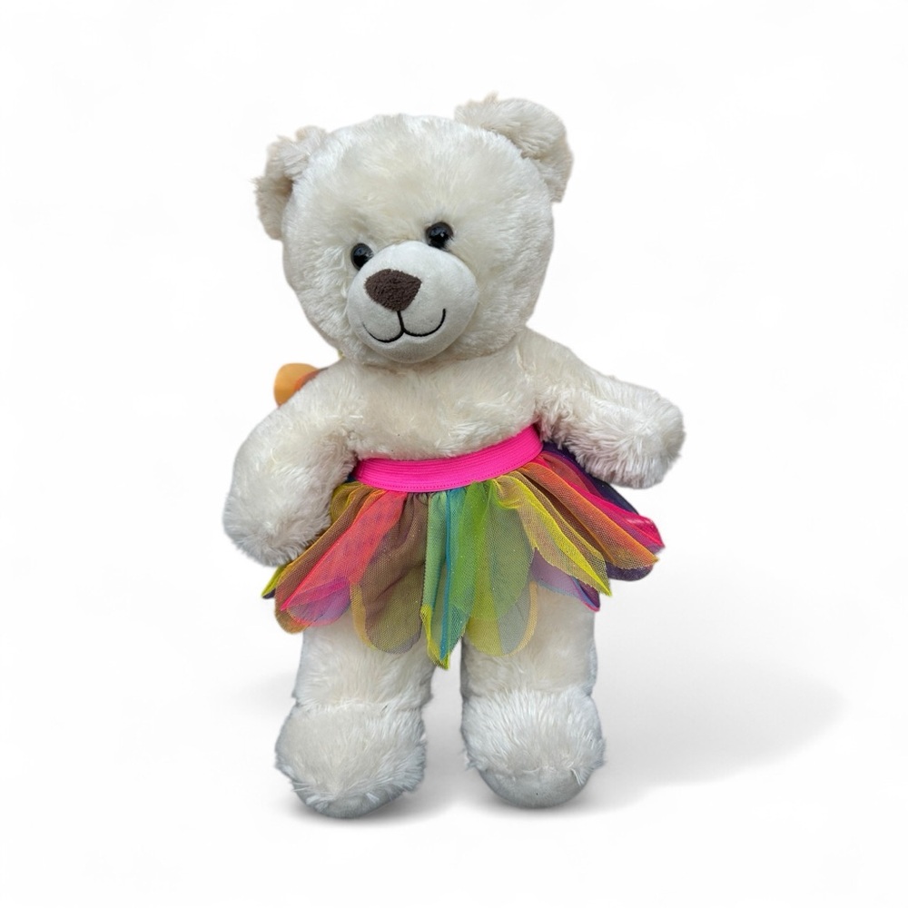 Build-A-Bear Rainbow Tutu Teddy Bear